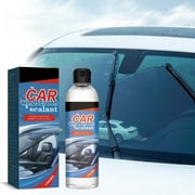 Qaailabf Auto Glass Cleaner Ceramic Protection Spray 100ML - Powerful Car Windshield \u0026 Household Glass Cleaner - Removes Bird Droppings, Water Spots, Scratches - Easy to Use on Cars, Boats, RVs